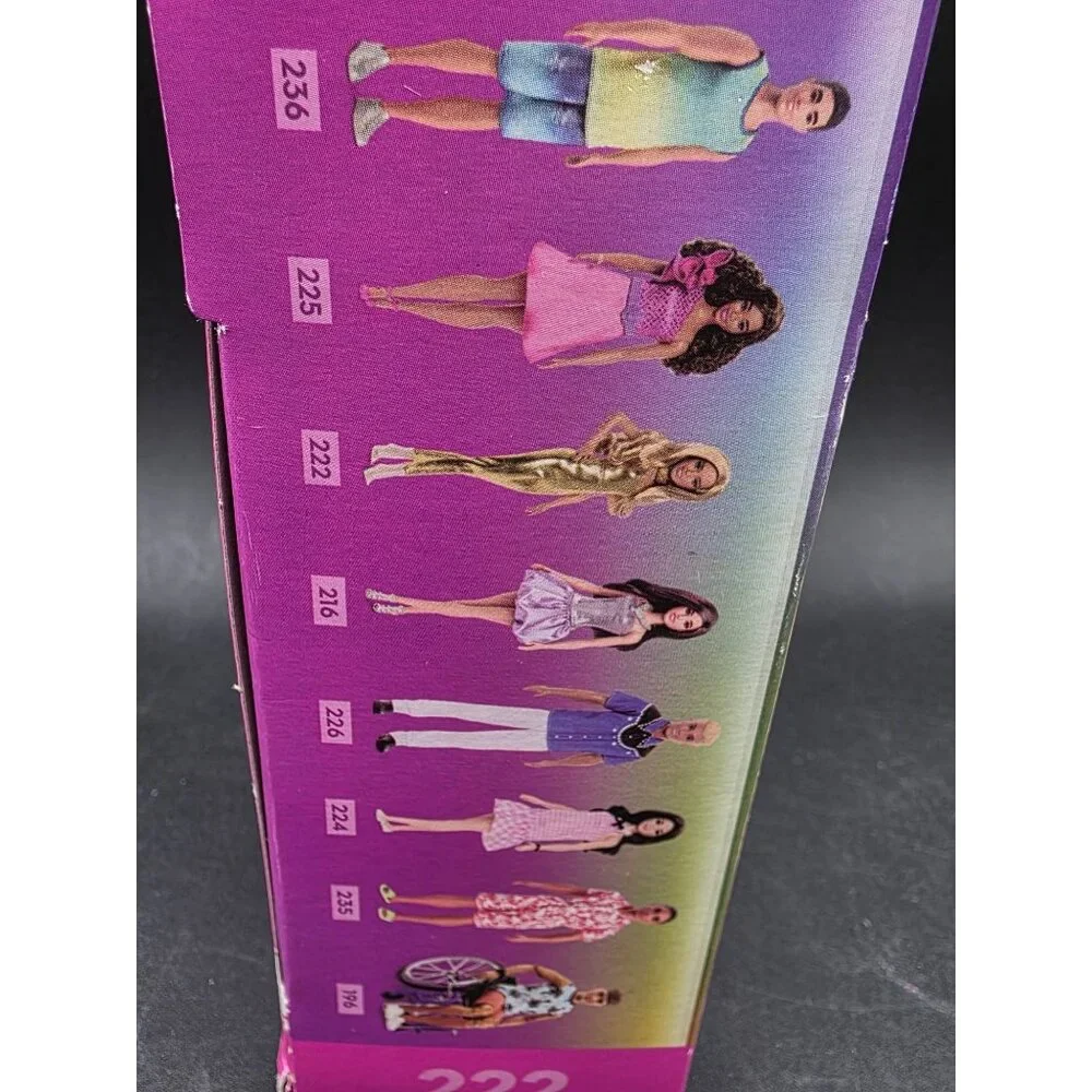 Barbie Fashionistas Doll 222 With Gold Jumpsuit Long Blonde Hair Ages 3+ Mattel - Picture 7 of 8